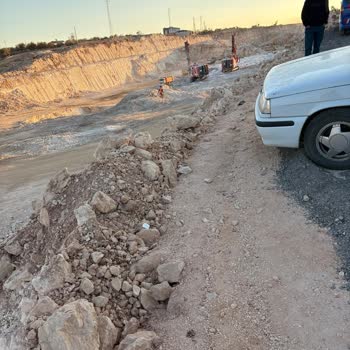 Kolin İnşaat Yol Çalışmasında Güvenlik Eksikliği Ve Maddi Zarar