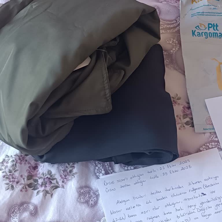 Yanlış Ürün Gönderildi İade Kabul Edilmedi Ve Ücretim Geri Ödenmedi