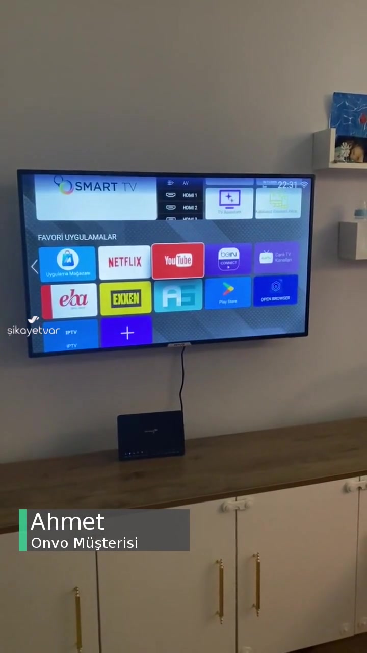 Onvo Smart TV Youtube.com Uygulamasını Desteklemiyor! videonun kapak resmi