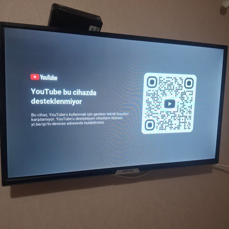 Onvo Televizyonda Youtube Uygulaması Akşam Saatlerinde Çalışmıyor