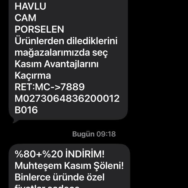 Vodafone Üzerinden Madame Coco Reklam Mesajları Durmuyor