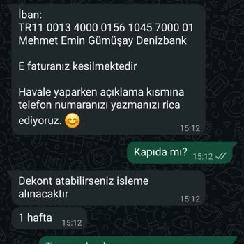 Ödeme Sonrası Ayakkabı Teslimatı Hakkında Bilgi Alamıyorum