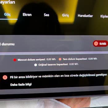 Lenovo Yoga Slim Batarya Sorunu Ve Garanti Dışı Onarım