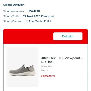 Skechers Ayakkabıda Kısa Sürede Topuk Bölgesinde Deformasyon Sorunu Yaşadım