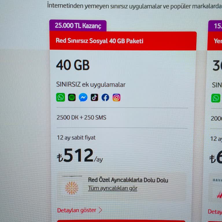 Vodafone'da Yüksek Fiyatlı Tarifeler Ve Uygun Seçeneklere Ulaşılamaması