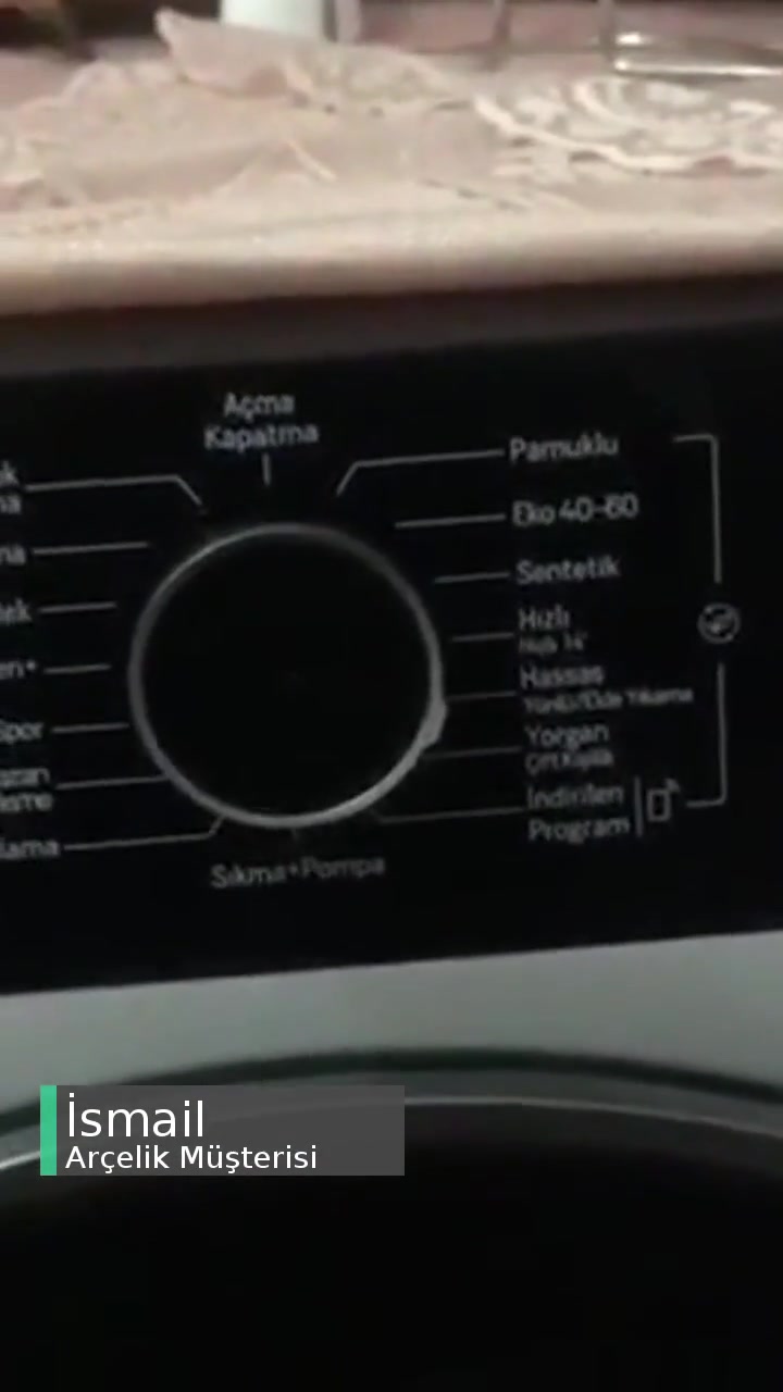 Arçelik 12140 MX İkinci Yıkamada Bozuldu, Makine Değişimi İstiyorum! videonun kapak resmi