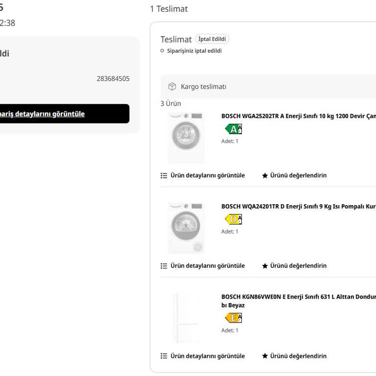 Media Markt'tan İptal Edilen Ürünlerin Ücreti İade Edilmiyor