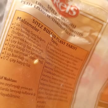 Özür İçin Gönderilen Bulgur Paketinde Yine Yabancı Madde Ve Kurtla Karşılaştım