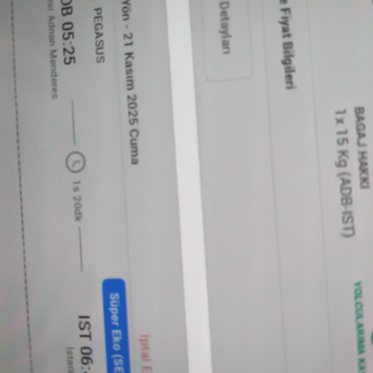 Pegasus Bilet İptalinde Yüksek Kesinti Ve Yetersiz Bilgilendirme