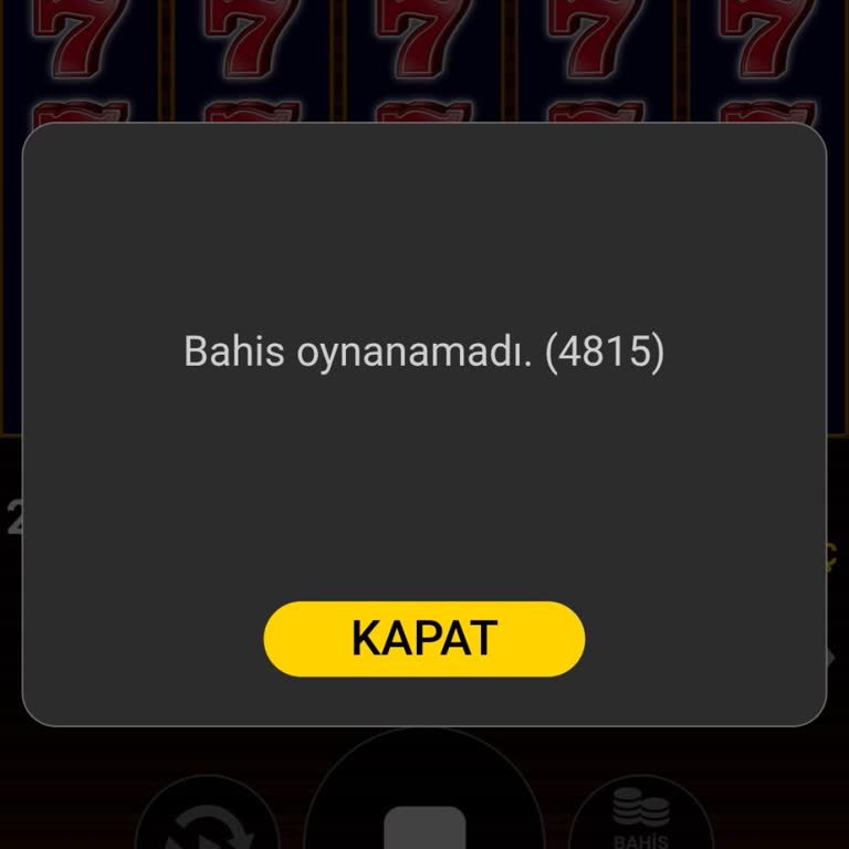 Slot Oyununda Yaşanan Hata Nedeniyle Maddi Kayıp Ve İlgisiz Müşteri Hizmetleri