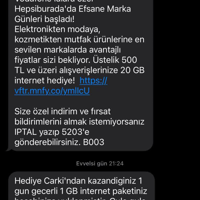 Bilgilendirme Yapılmadan Sosyal Destek Paketimin İptal Edilmesi Ve Müşteri Hizmetlerine Ulaşılamaması
