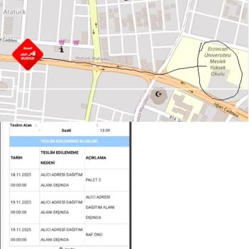 Aras Kargo'da Teslimat Sorunu Ve Personel Saygısızlığı Nedeniyle Mağduriyet