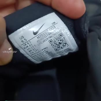 Nike Gibi Bir Markada Alımdan 45 Gün Sonra Deforme