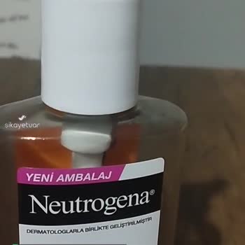 Sivilce Karşıtı Neutrogena Yüz Temizleme Jeli