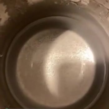 Buzdağı Kaynamış Sudaki Tortu