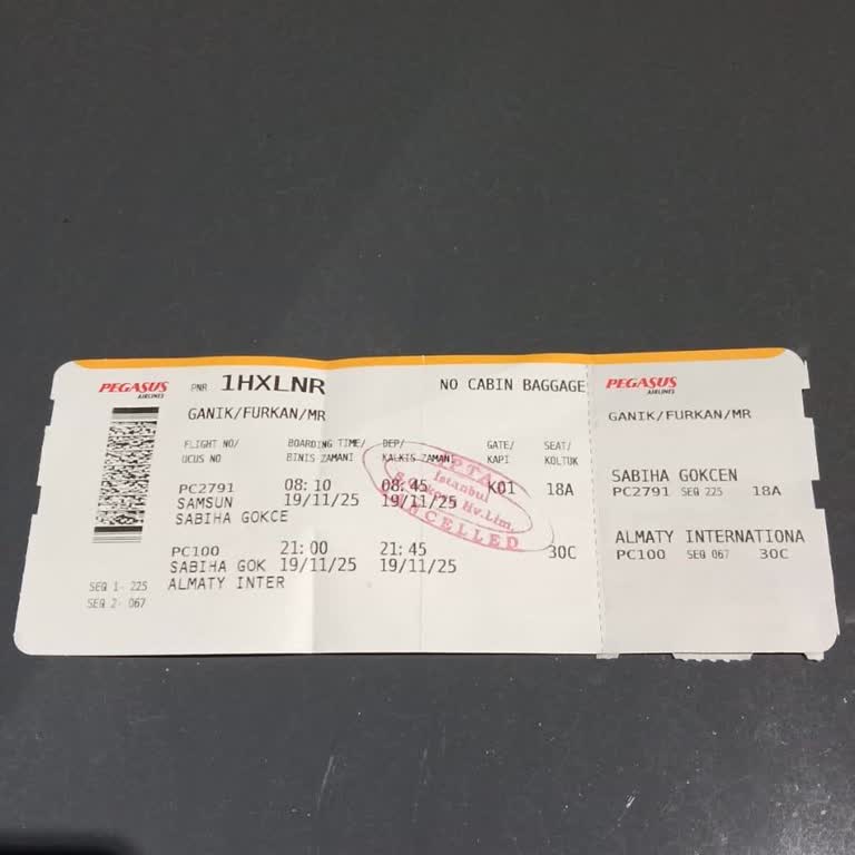 Harç İşlemleri Nedeniyle Uçağa Alınmama Mağduriyeti