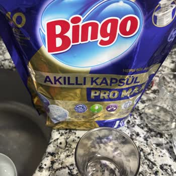 Bingo Pro Max Bulaşık Kapsülüyle Sürekli Kirli Çıkan Bulaşıklar