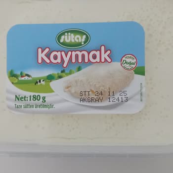 Son Kullanma Tarihi Geçmemiş Kaymakta Küf Oluştu