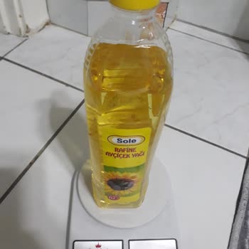 Satın Aldığım Ayçiçek Yağında Eksik Gramaj Sorunu