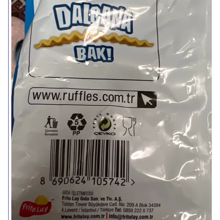 Ruffles Aldığım Cips Bayat Çıktı ve Şikayetimi Firmaya İletemedim