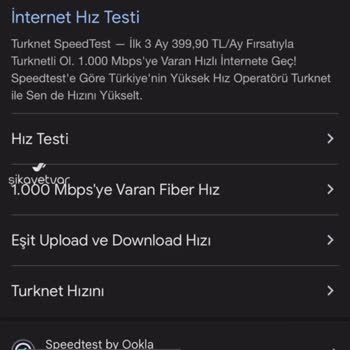 Vodafone Mobil Hız Şikayeti
