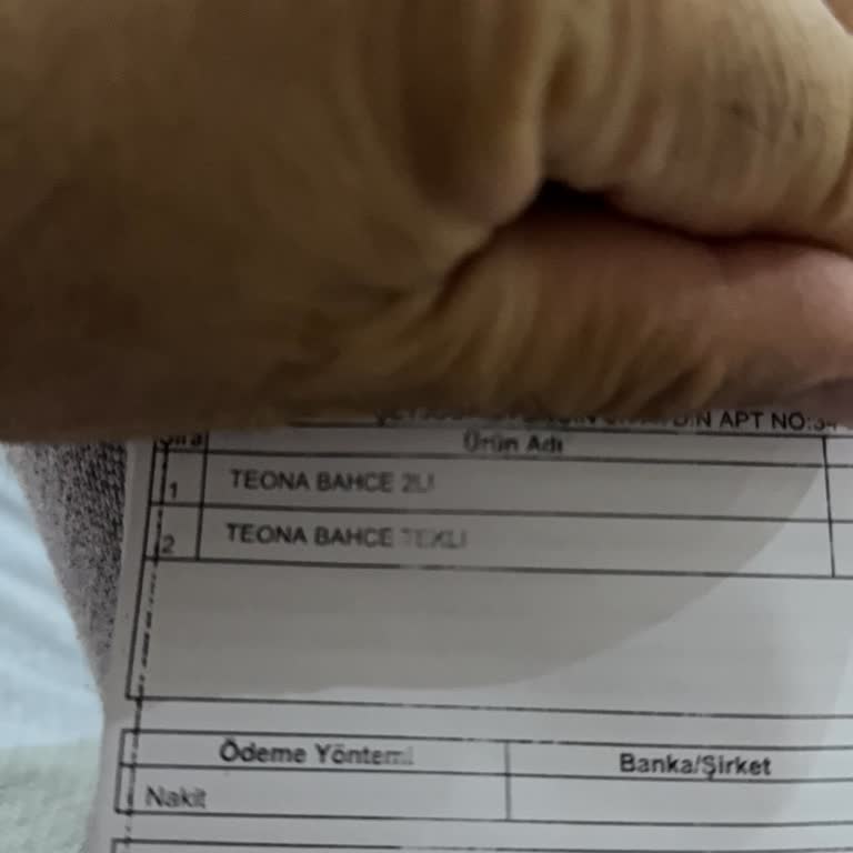 Sipariş Verilen Bahçe Takımı Eksik Teslim Edildi, Çözüm Sunulmadı