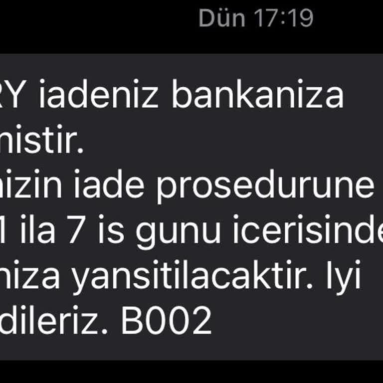 Bilet İptalinde Ücretin Yarısının Kesilmesi Mağduriyetim