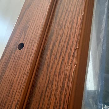 Koçtaş'tan Aldığım Akordiyon Kapı İkinci Kez Kırık Ve Çizik Geldi, İade Alınmıyor