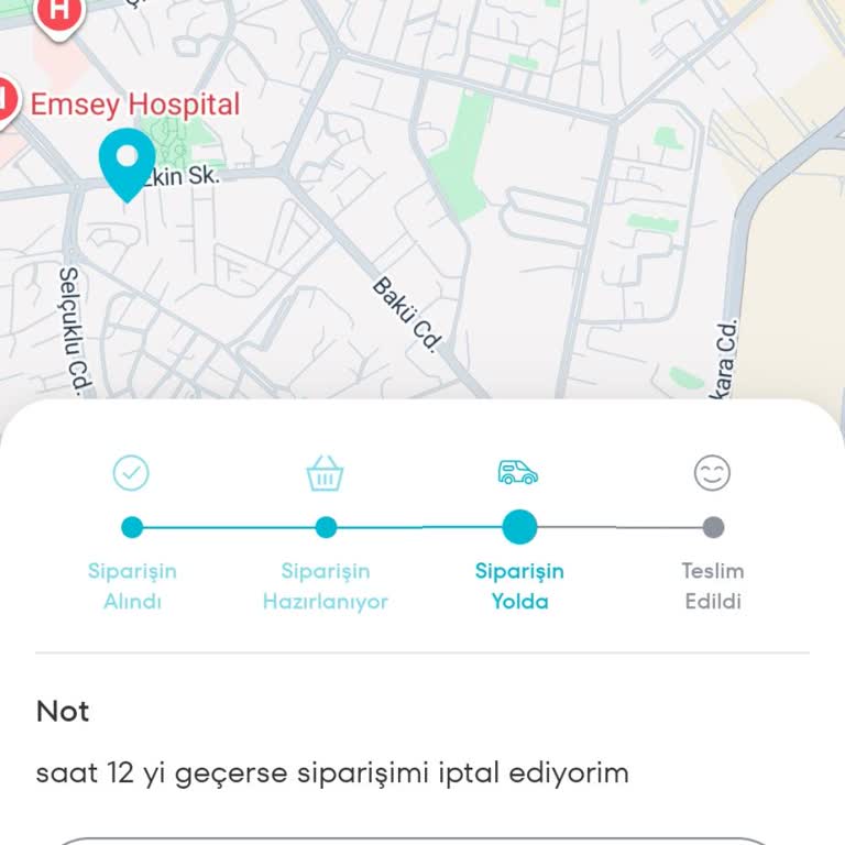 A101 Kapıda Siparişim Zamanında Teslim Edilmedi, Mağduriyet Yaşadım