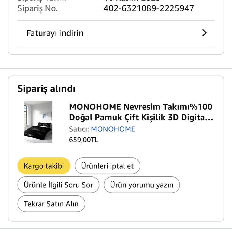 Siparişim Görüşme Sırasında Şüpheli Şekilde İptal Edildi