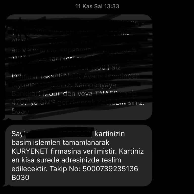 Kuryenet Kart Teslimatında Gecikme Ve İletişim Sorunu
