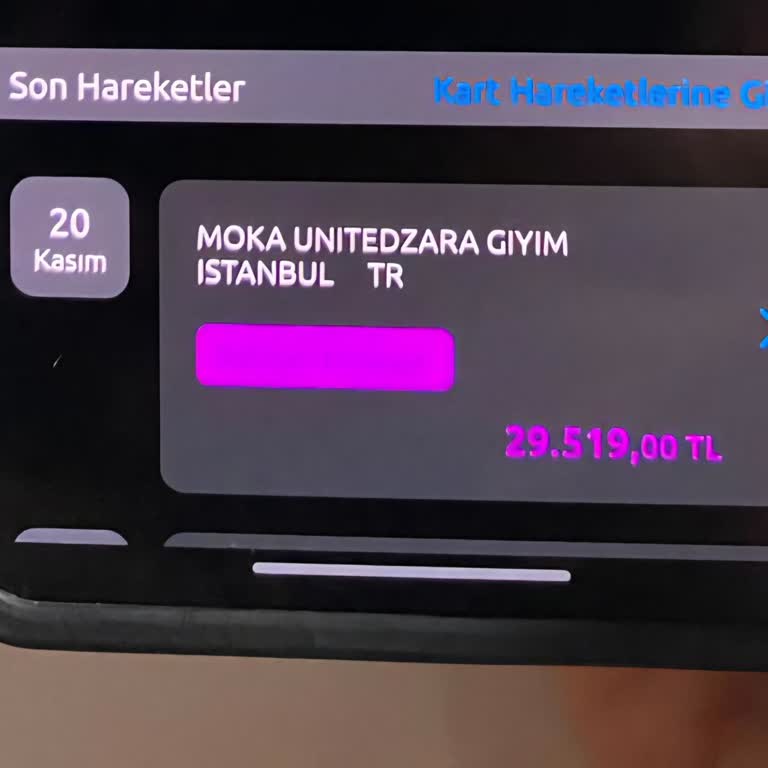 Kredi Kartımdan İzinsiz 29519 TL Harcama Ve Müşteri Hizmetlerinden Çözüm Alamadım