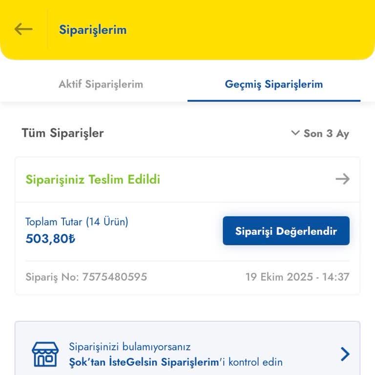 Şok Marketler Kampanya İle Kazanılan Win Para Hesabıma Yatmadı, Mağduriyet Yaşıyorum