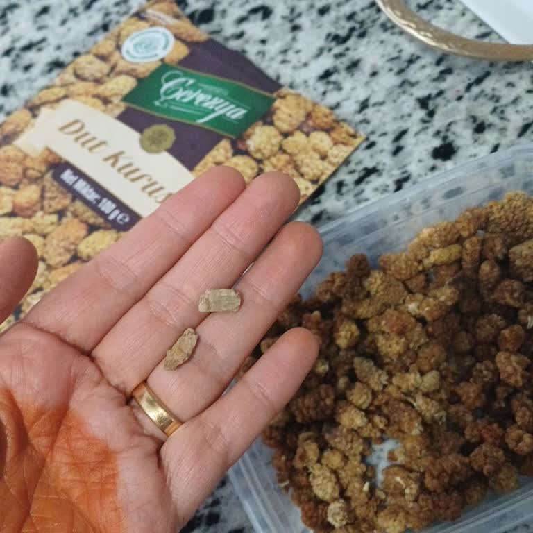 Aldığım Dut Kurusundan Taş Çıktı, Ürün Kalitesi Hayal Kırıklığı Yarattı
