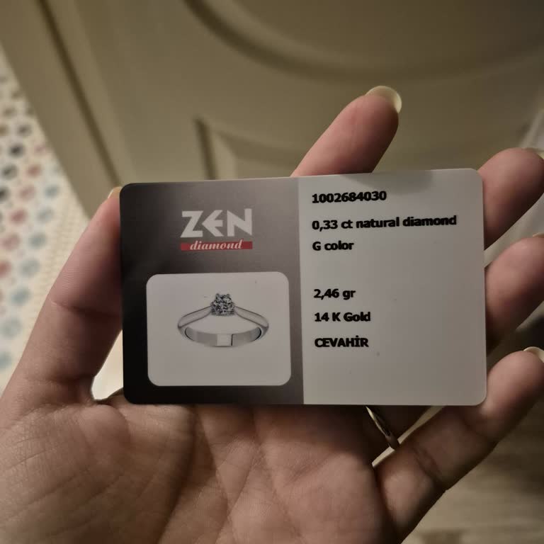 Zen Pırlanta Yüzük Ölçüsü Küçültme Sonrası Karat Ve Gramaj Kaybı Yaşadım