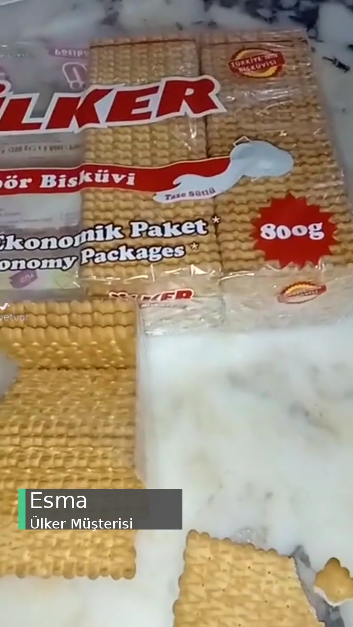 Saç Çıktı Ülker Bisküviden videonun kapak resmi