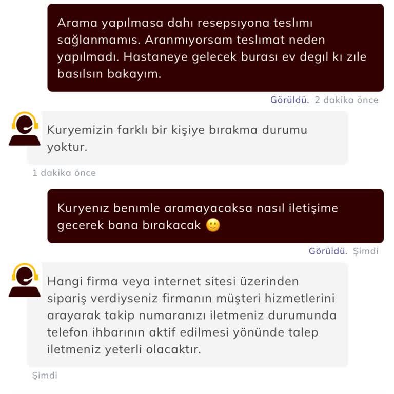 Kargom Hastaneye Ulaşmadı, İletişim Eksikliği Yaşadım