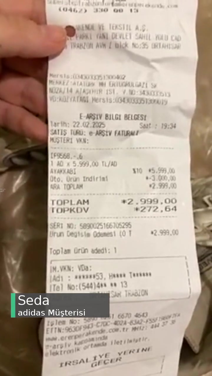 Adidas Ayakkabı Garantisinin Kabul Edilmemesi videonun kapak resmi