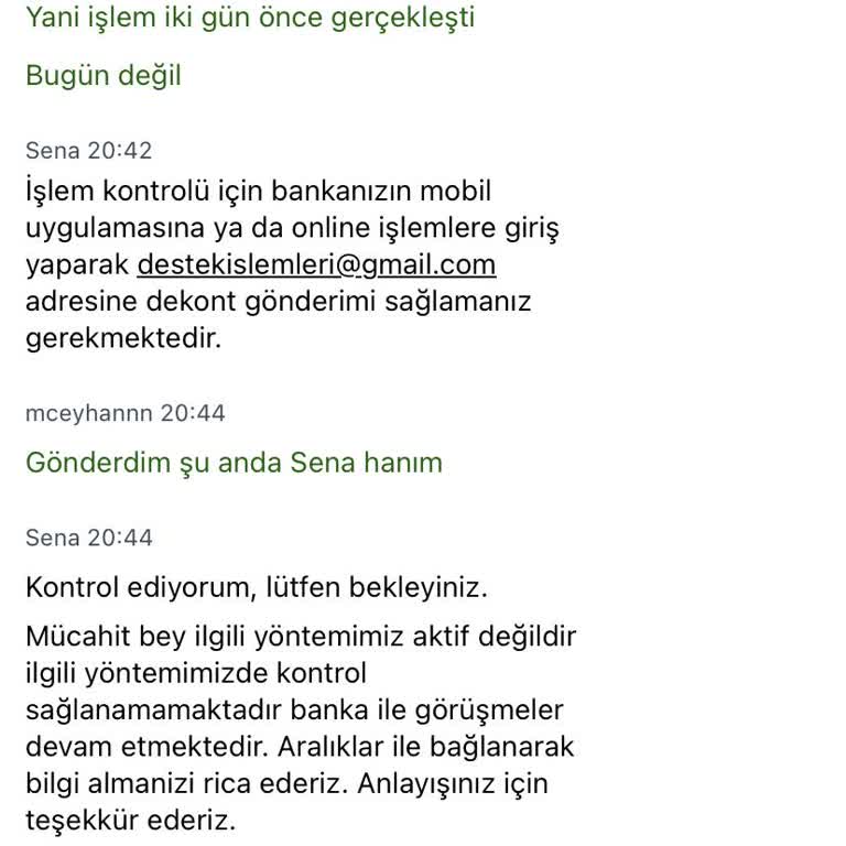 Perabet Hesabıma Yatırdığım 2000 TL Üç Gündür Hesabıma Geçmedi