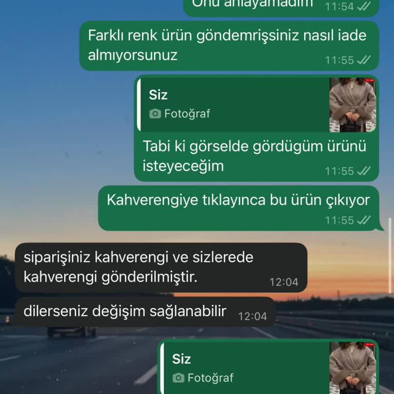 Yanlış Renk Kaban Gönderildi İade Ve İletişim Sorunları Yaşadım