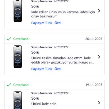 İade Edilen Ürünün Ücreti Hâlâ Kartıma Yatırılmadı, Mağdur Edildim