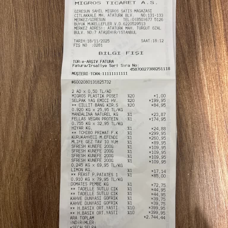 Migros'tan Aldığım Yastıkta Yoğun Kimyasal Koku Şoku