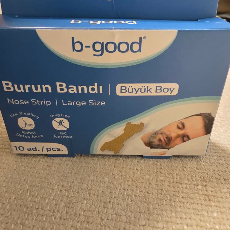 B Good Burun Bandı Yapışmıyor Ve Kısa Sürede Düşüyor