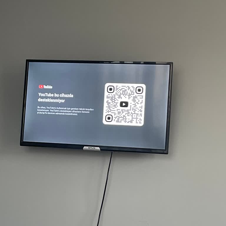 Onvo Smart TV'de Youtube Ve Diğer Uygulamalar Açılmıyor, Servis Talebim Var