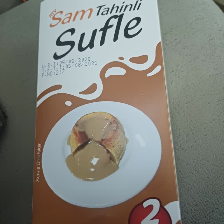 Dondurulmuş Tahinli Suflede Kötü Tat Ve Sağlık Endişesi