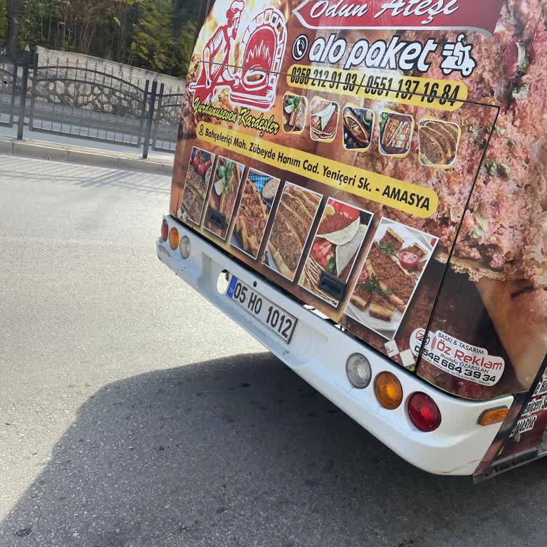 Amasya Belediyesi Otobüsünde Dikkatsiz Şoför Nedeniyle Yaşanan Tehlikeli Anlar