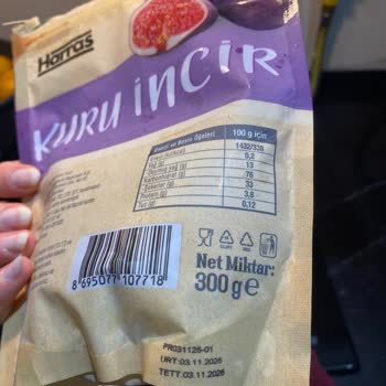 Yeni Tarihli Kuru İncir Paketinden Böcek Çıkması Hijyen Endişesi Yarattı