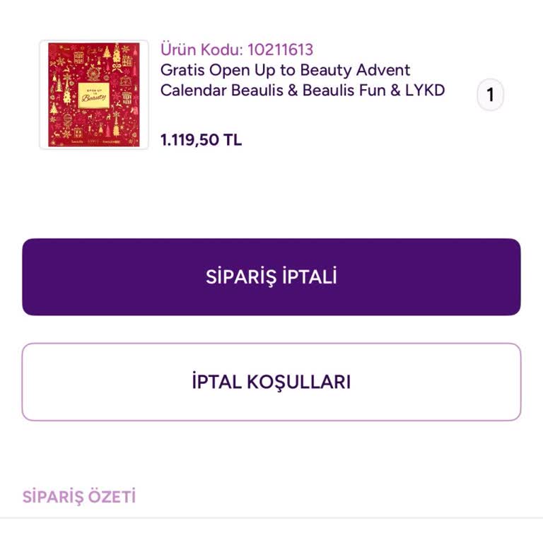 Gratis Online Siparişimde Teslimat Gecikmesi Yaşadım