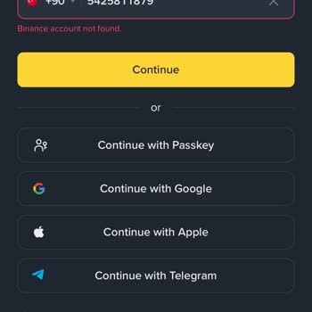 Binance Hesabına Erişim Ve Kimlik Doğrulama Sorunu: Giriş Yapamıyor Ve Destek Alamıyorum
