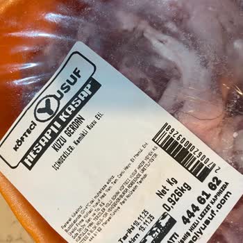 Köfteci Yusuf Paketli Et Ürününde Kıl ve Hijyen Sorunu: İade Talebim Reddedildi